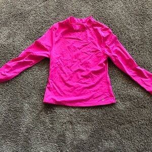 Lands' End Kids Vibrant Pink Sun Protection Top